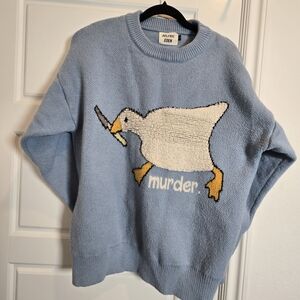 Aelfric Eden Light Blue Knit Sweater